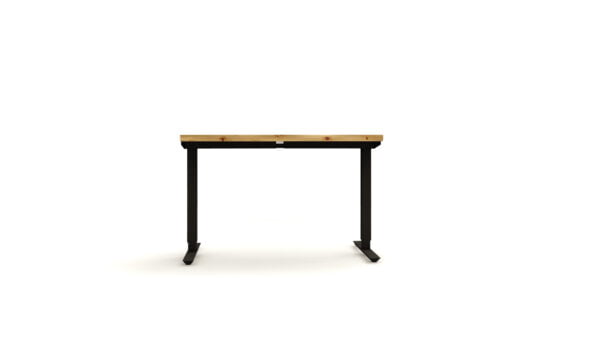 Naturia Vorderansicht Studio Schreibtisch Zirbenholz hoehenverstellbar